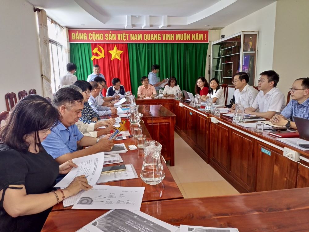 Làm việc với Sở Nông nghiệp và Phát triển Nông thôn An Giang